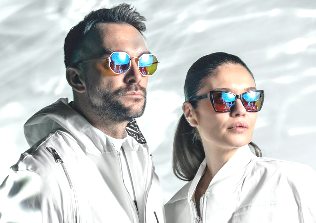 Tesla Smart Glasses Hyperlight Eyewear (Orange)