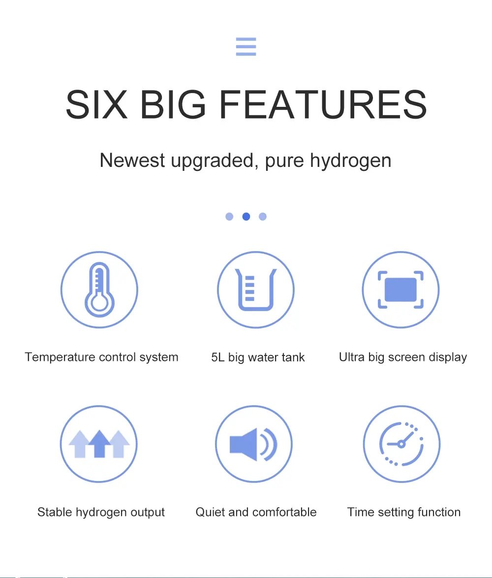 Hydrogen inhalator GY-H3000 (2000 ml H2)