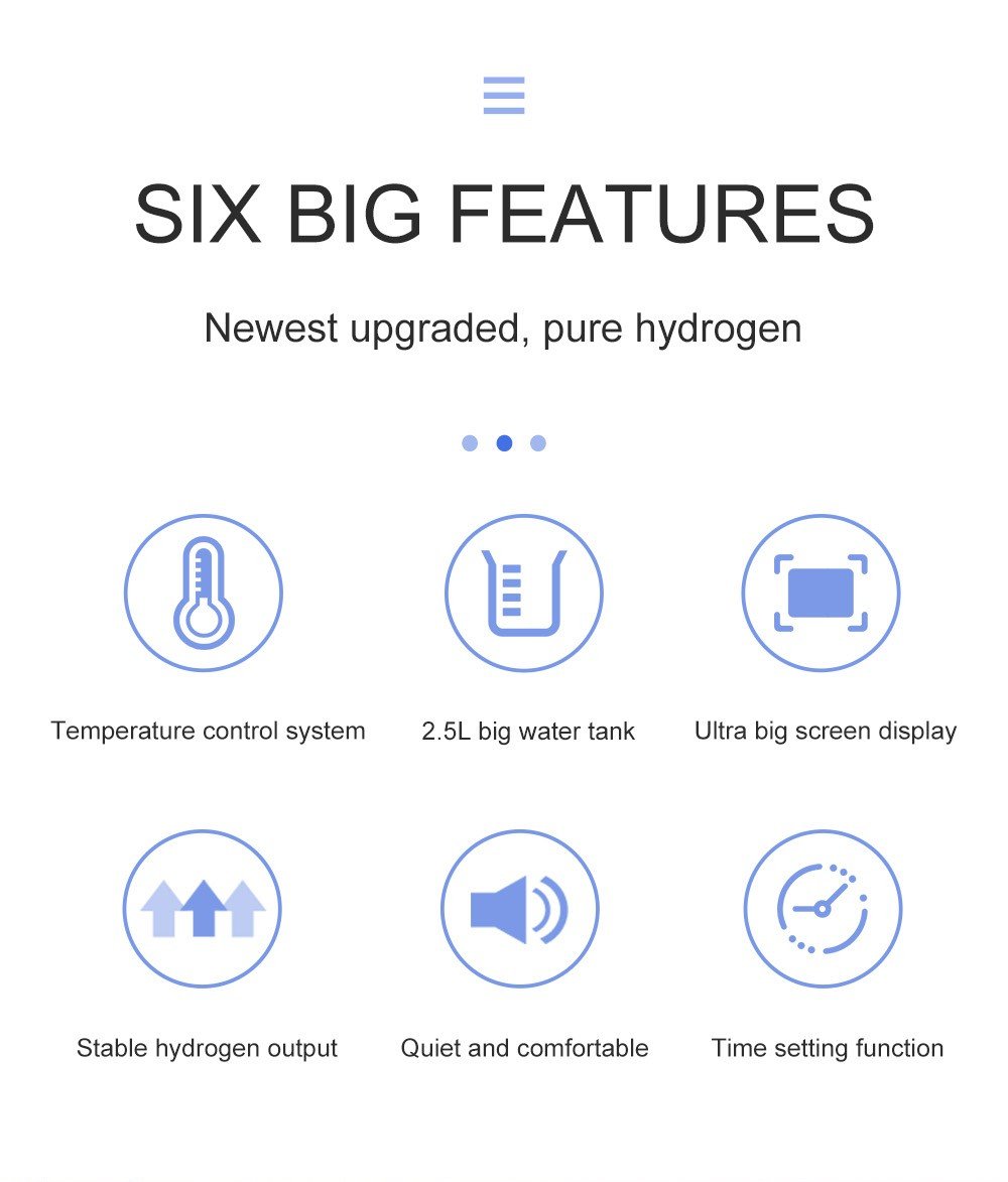 Hydrogen inhalator GY-HX1800 (1200 ml H2)