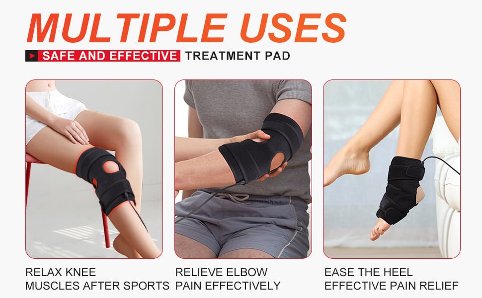 Uno Vita`s Red Light Therapy Device Knee Elbow Pads