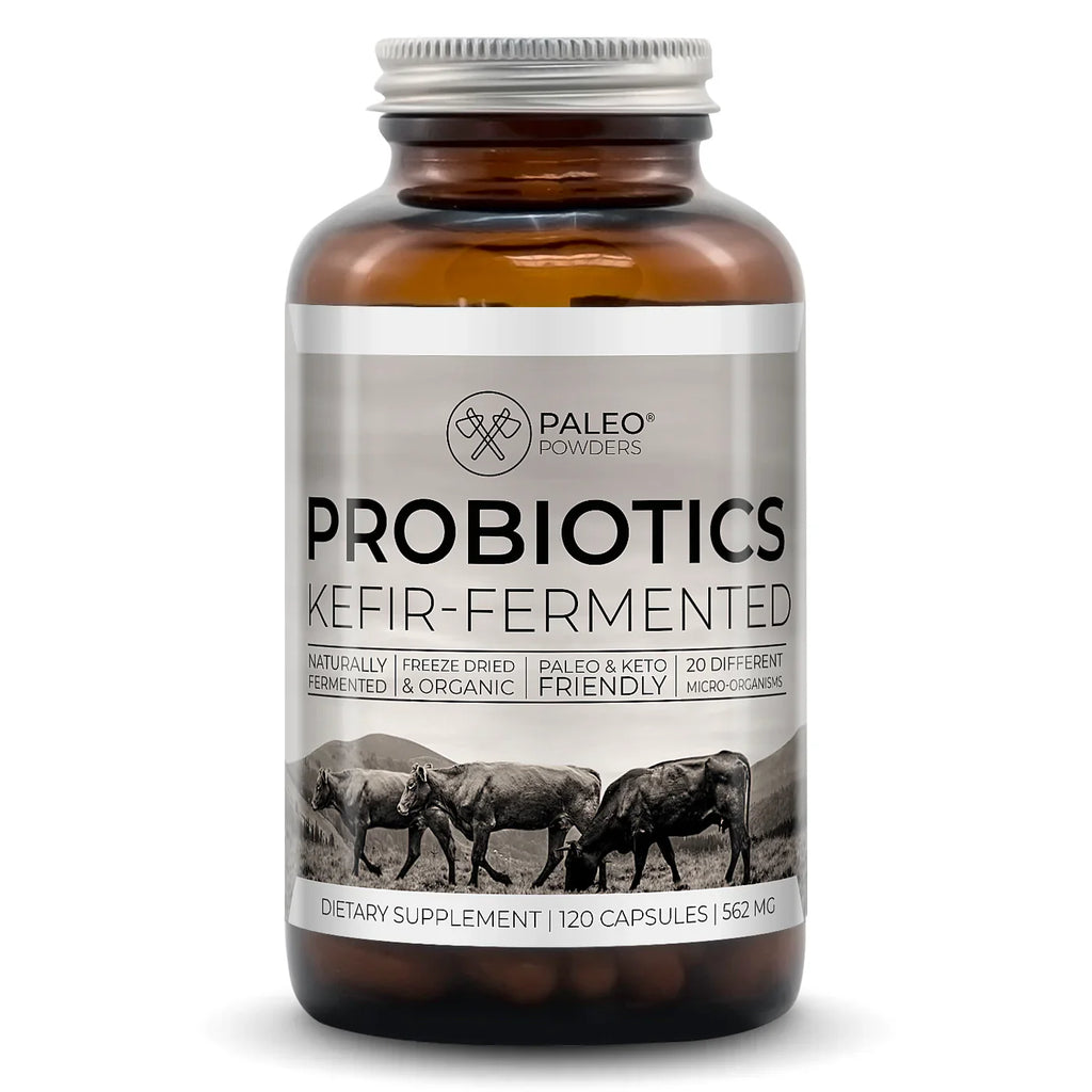 Paleo Probiotics - Organic Kefir Fermented - 120 capsules
