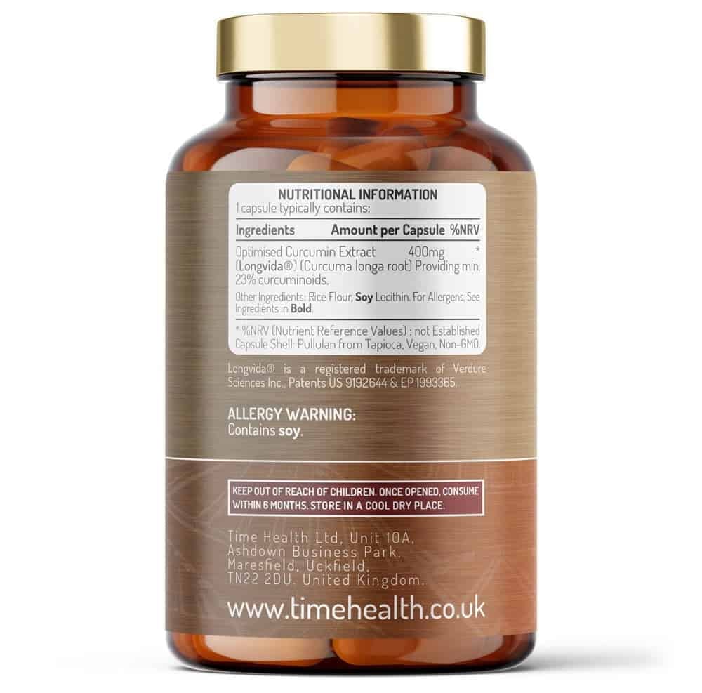 Longvida Optimised Curcumin