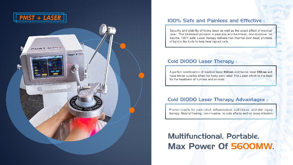 PMST NEO+ (high intensity PEMF and laser therapy)