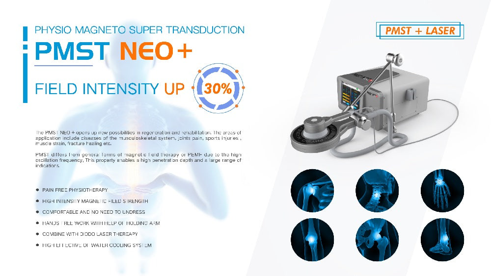 PMST NEO+ (high intensity PEMF and laser therapy)