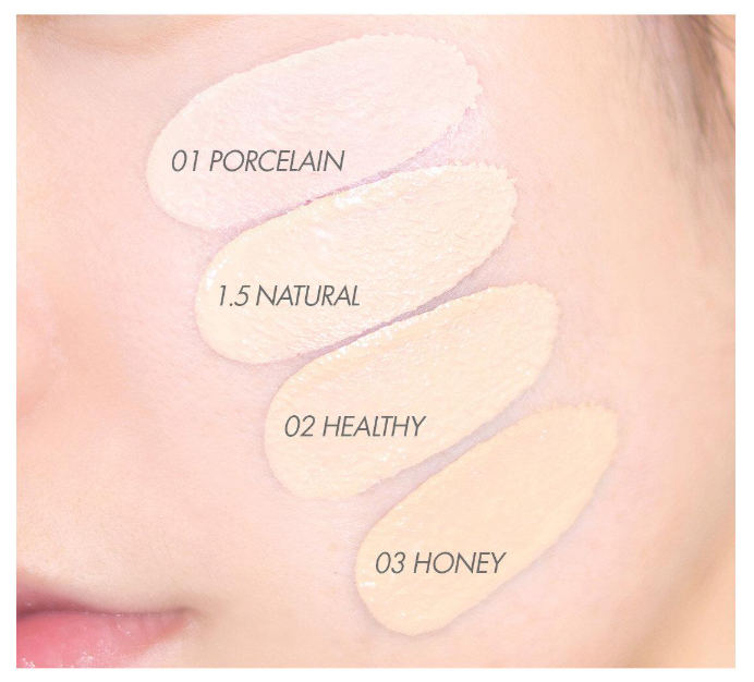 AMUSE Ceramic Skin Perfector Foundation SPF40 PA++ 30ml (4 Colors) - Hubes.no