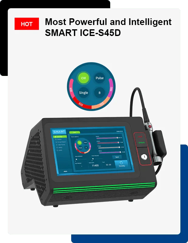 Smart Ice Class 4 Laser Therapy System (Class IV profesjonell laser terapi)