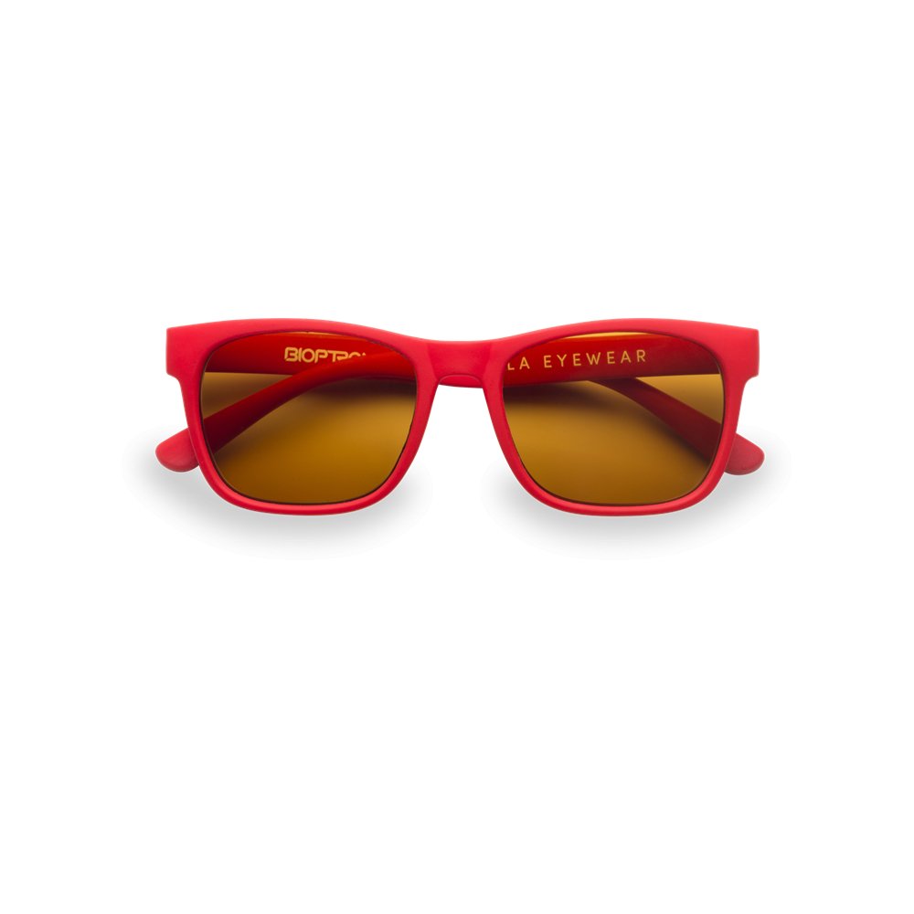 Tesla Bioptron Hyperlight Eyewear (Red, Kids)
