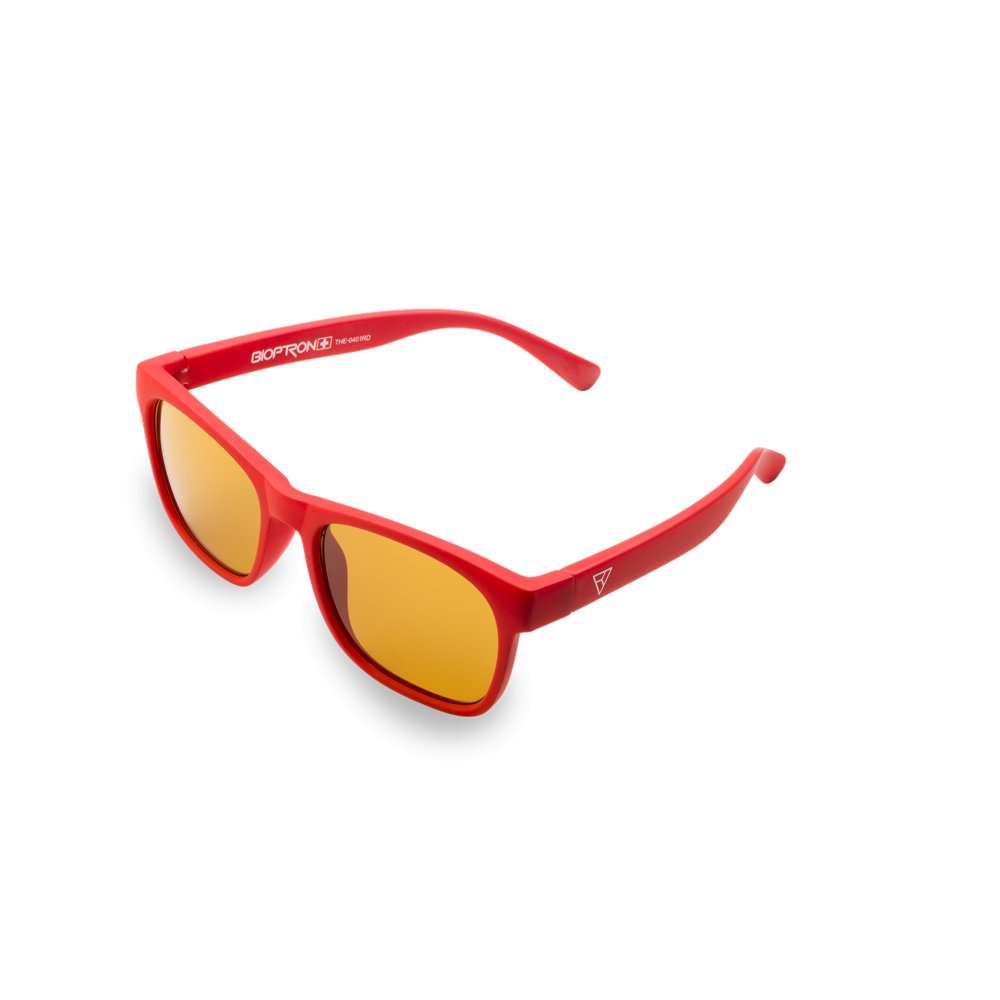 Tesla Bioptron Hyperlight Eyewear (Red, Kids)