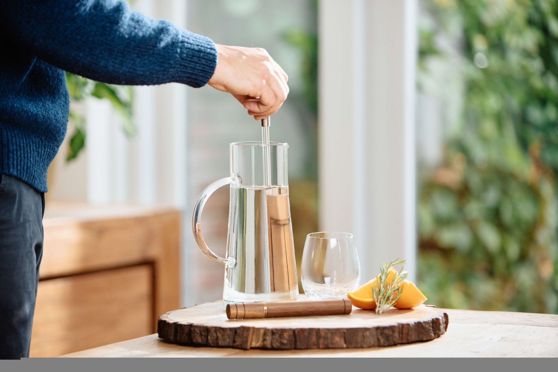 The Analemma Wand (luxury walnut)