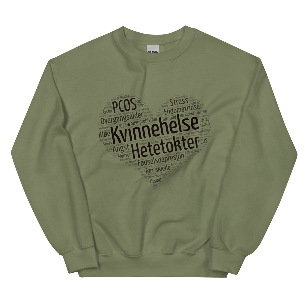 Kvinnehelse Unisex Sweatshirt - Hubes.no