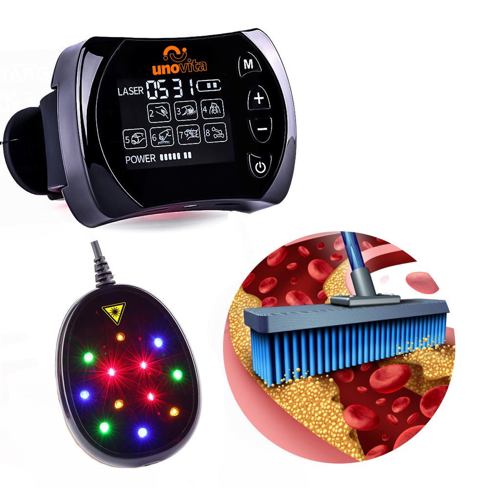 Uno Vita 4 Color Laser (LLLT) therapy Watch