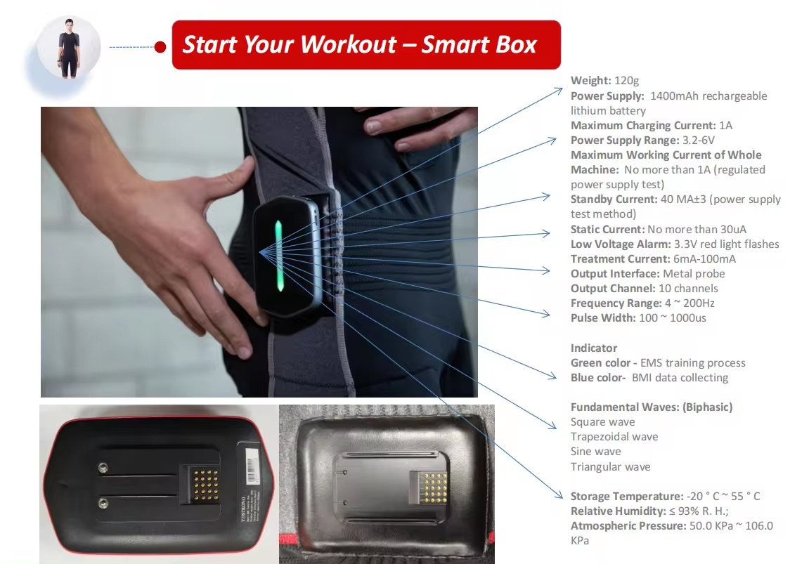 Uno Vita`s  EMS-treningsdrakt (kvinnelig versjon)