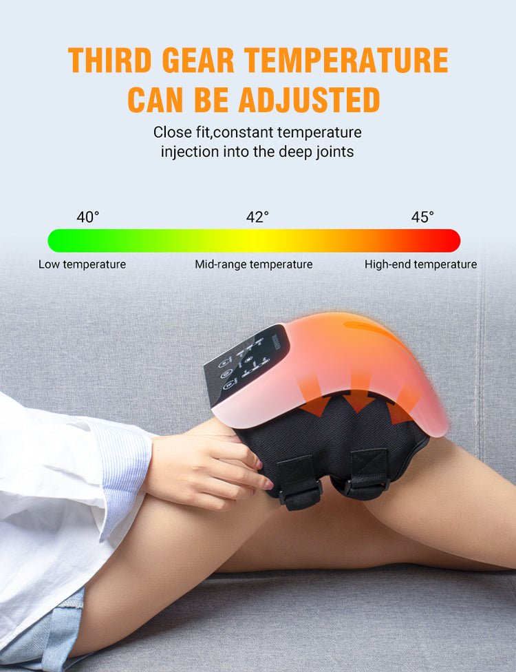 Uno Vita's Infrared Knee Massager New Patent
