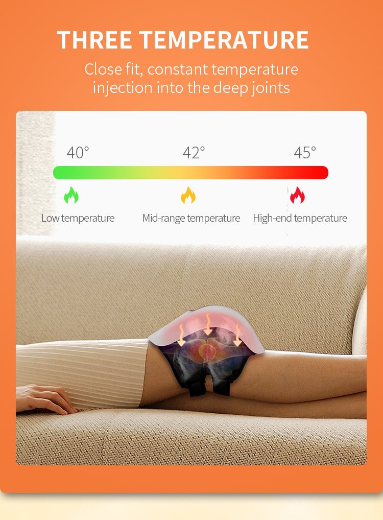 Uno Vita's Infrared Knee Massager New Patent