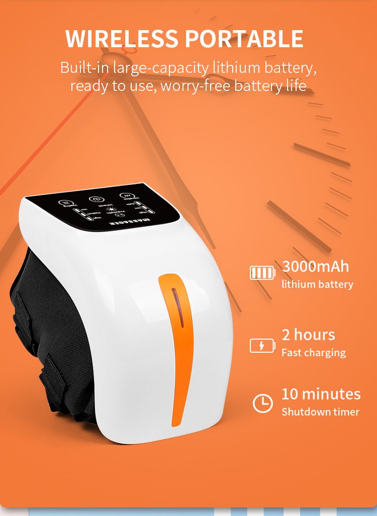 Uno Vita's Infrared Knee Massager New Patent